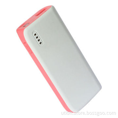 External Battery Power Bank for Dual USB Output Mobile Charger